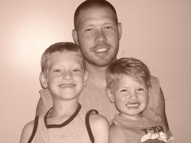 Steven, Hunter and Jacob Cavender
